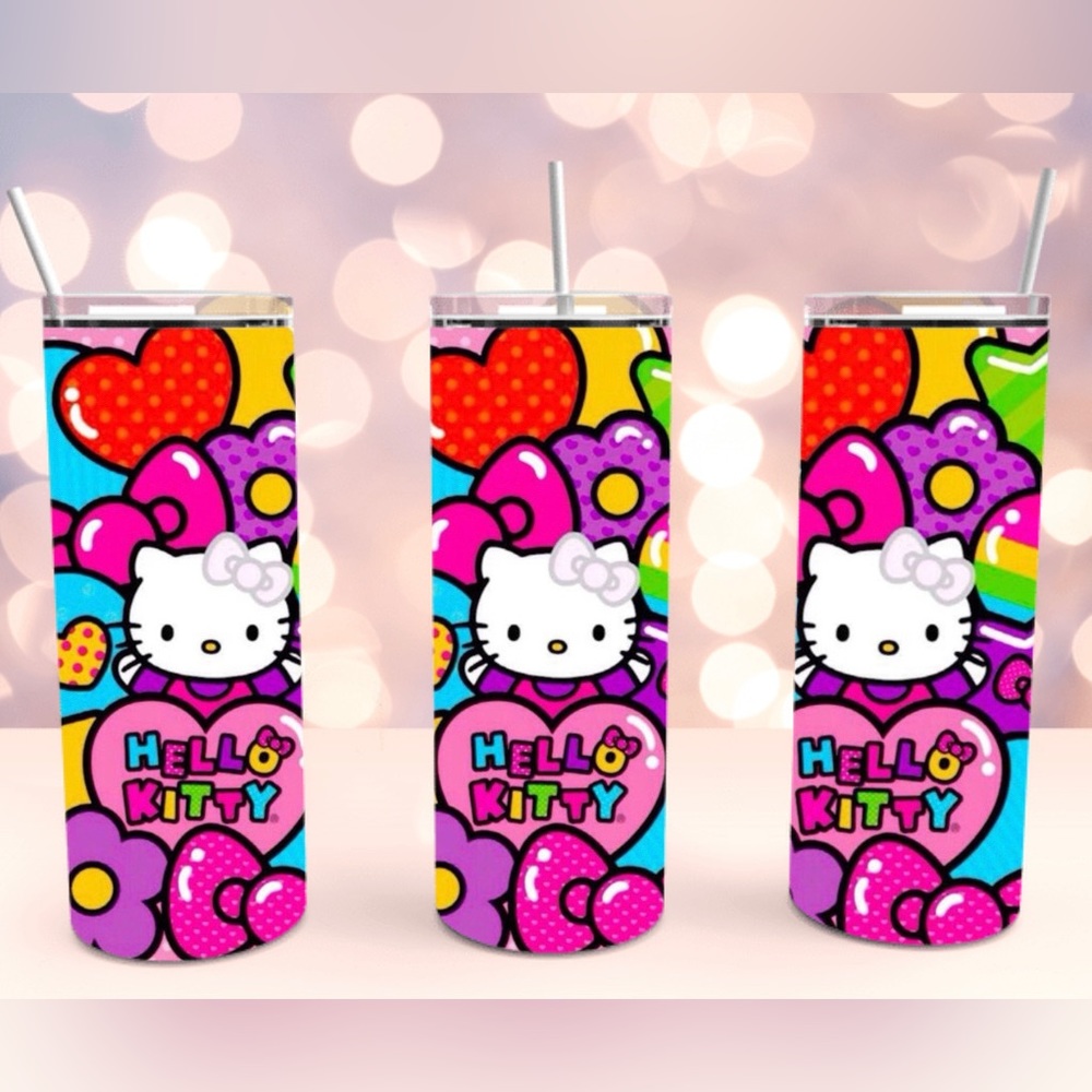 CUSTOM HELLO KITTY 20oz Tumbler